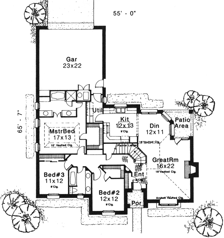 Main Floor Plan: 8-965