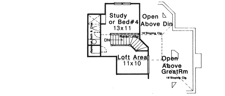 Upper/Second Floor Plan: 8-965