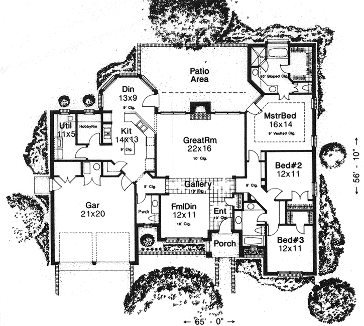 Main Floor Plan: 8-966