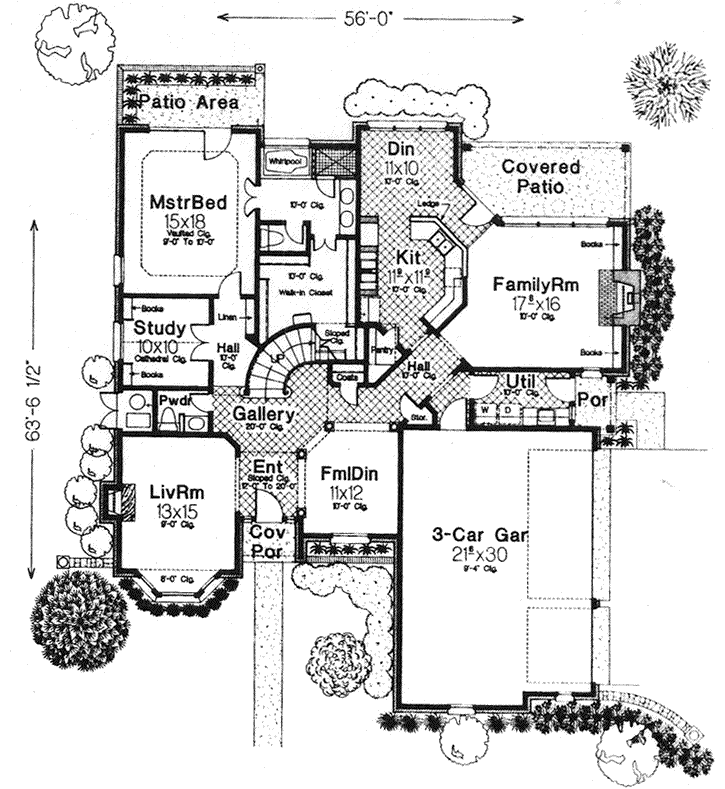 Main Floor Plan: 8-975