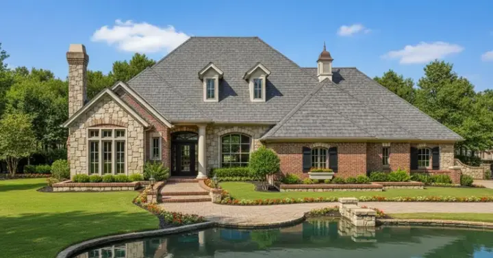 Traditional house plans 8-978 - front exterior, 2,570 sq ft, 4 bed, 3 bath house plans | Monster House Plans