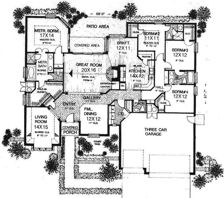 Main Floor Plan: 8-981