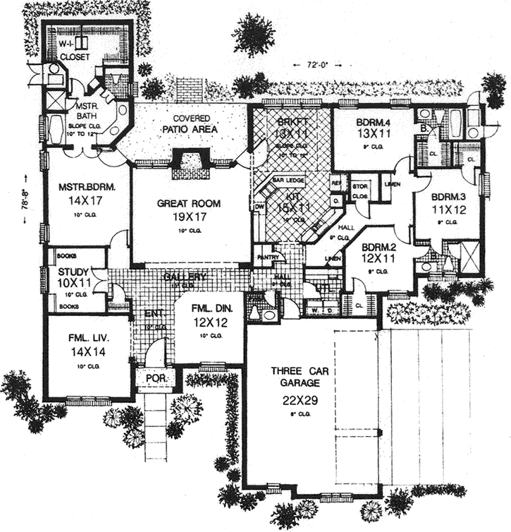 Main Floor Plan: 8-990