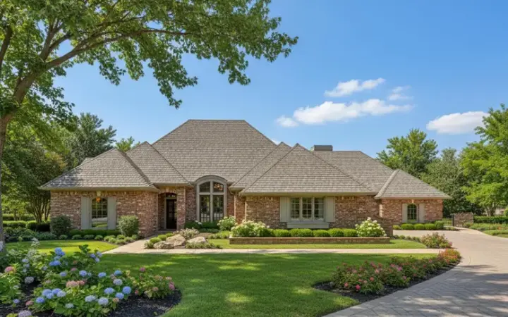 Traditional house plans 8-992 - front exterior, 3,011 sq ft, 4 bed, 3 bath house plans | Monster House Plans