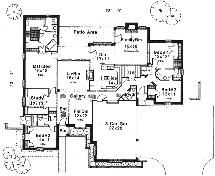 Main Floor Plan: 8-992