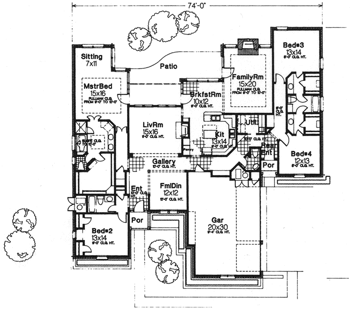 Main Floor Plan: 8-993