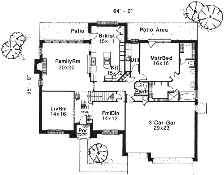 Main Floor Plan: 8-994