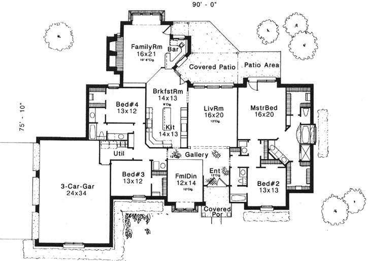 Main Floor Plan: 8-996