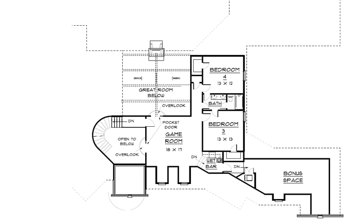 Upper/Second Floor Plan:80-101