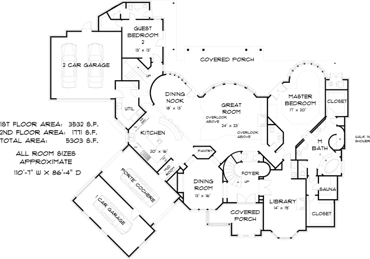 Main Floor Plan: 80-102