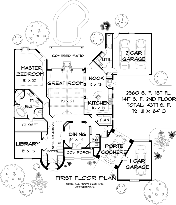 Main Floor Plan: 80-103
