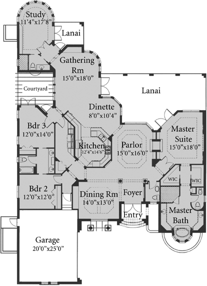 Main Floor Plan: 81-104
