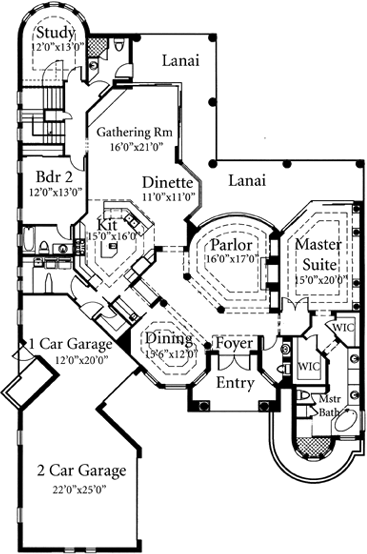 Main Floor Plan: 81-106
