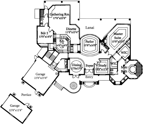 Main Floor Plan: 81-107