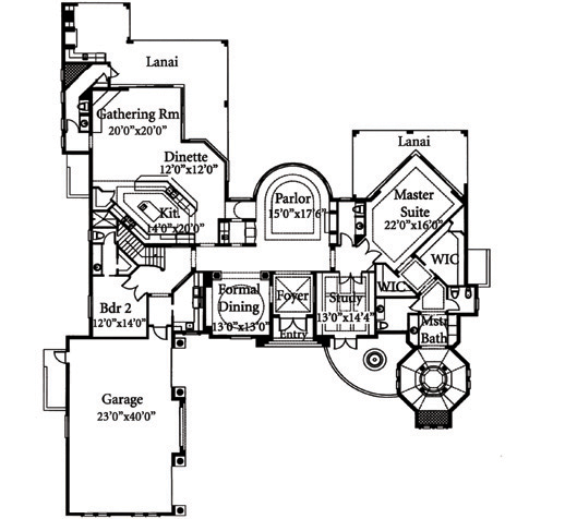 Main Floor Plan: 81-110