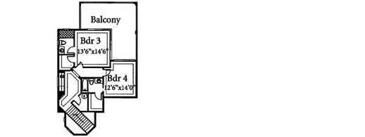 Upper/Second Floor Plan: 81-110