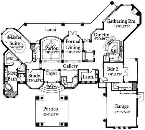 Main Floor Plan: 81-111