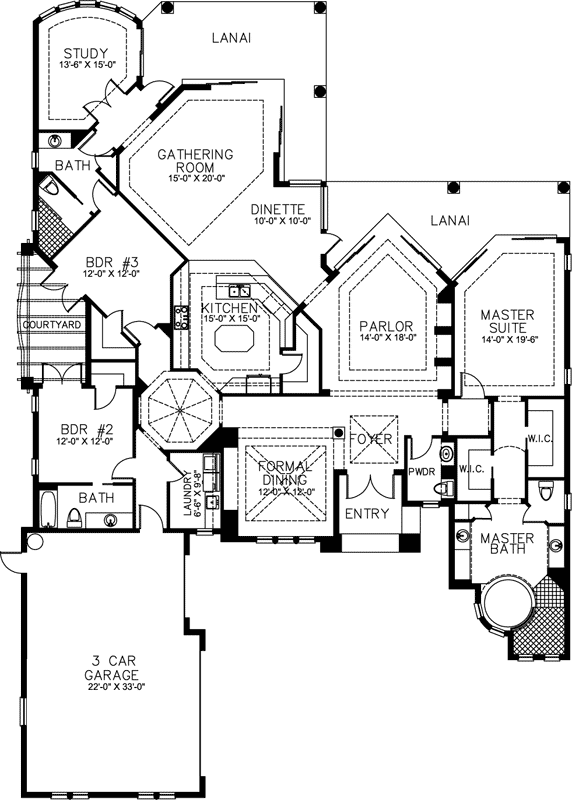 Main Floor Plan: 81-121