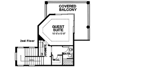 Upper/Second Floor Plan:81-125