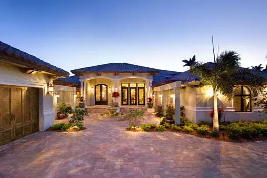 Florida house plans 82-102 - front exterior, 4,730 sq ft, 4 bed, 3 bath house plans | Monster House Plans