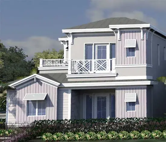 Coastal house plans 82-141 - front exterior, 3,139 sq ft, 4 bed, 4 bath house plans | Monster House Plans