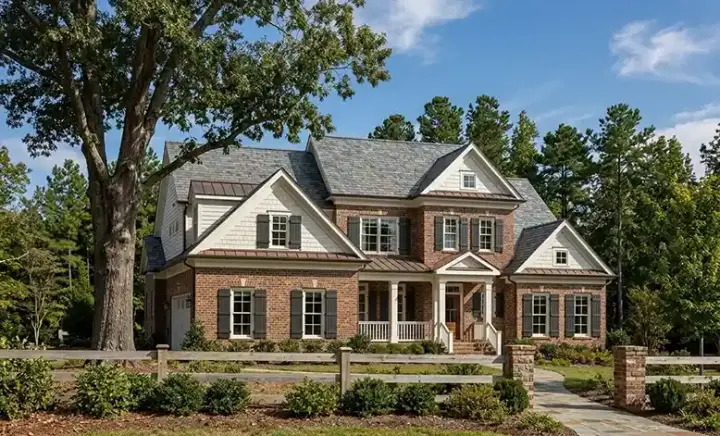 Southern house plans 85-103 - front exterior, 2,775 sq ft, 4 bed, 5 bath house plans | Monster House Plans