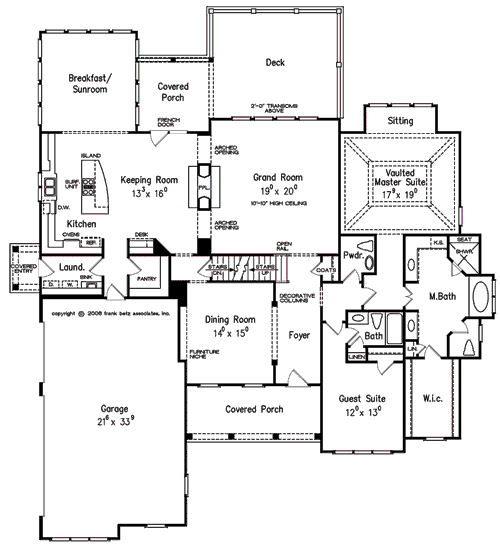 Main Floor Plan: 85-106