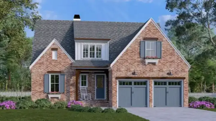 Traditional house plans 85-1139 - front exterior, 2,288 sq ft, 3 bed, 3 bath house plans | Monster House Plans