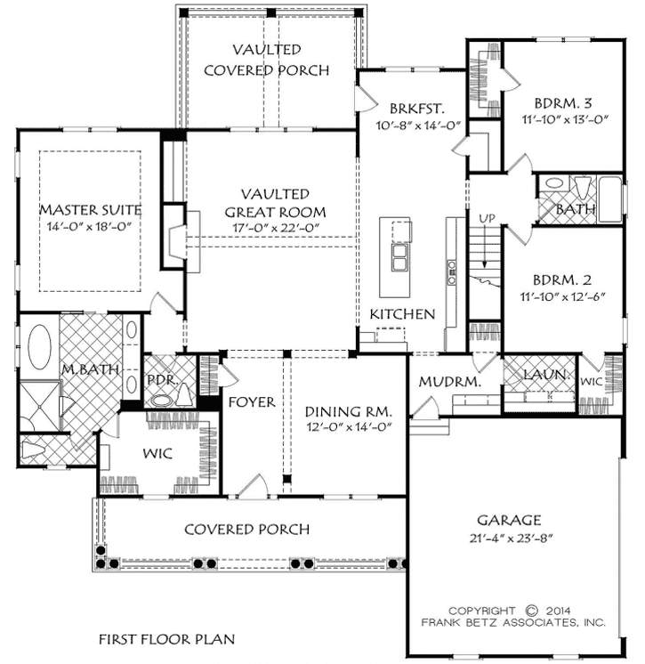 Main Floor Plan: 85-119