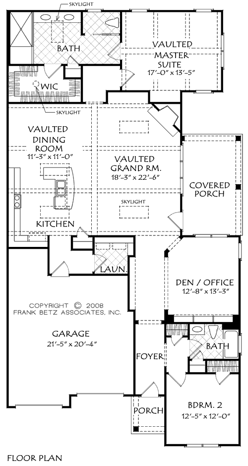 Main Floor Plan: 85-140