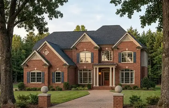 Southern house plans 85-164 - front exterior, 3,097 sq ft, 5 bed, 4 bath house plans | Monster House Plans