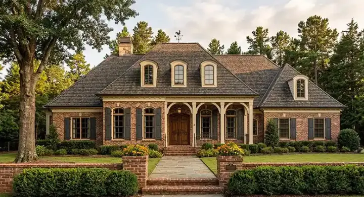 Southern house plans 85-187 - front exterior, 3,590 sq ft, 4 bed, 4 bath house plans | Monster House Plans