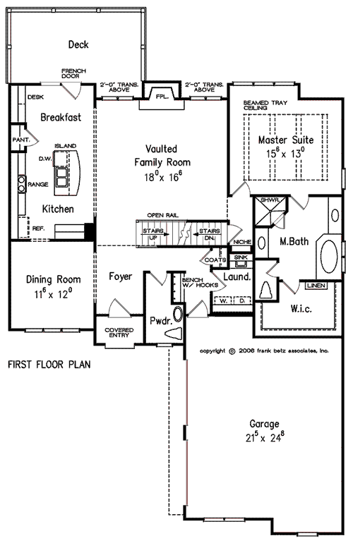 Main Floor Plan: 85-190
