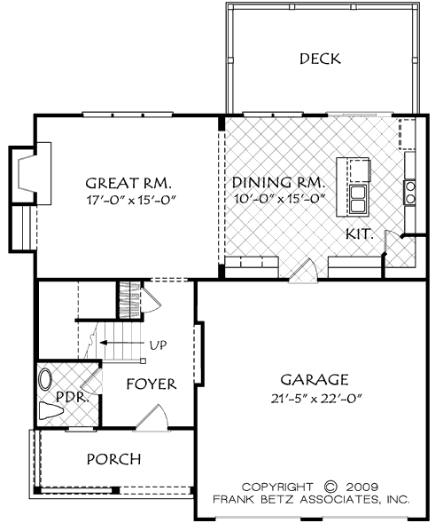 Main Floor Plan: 85-197
