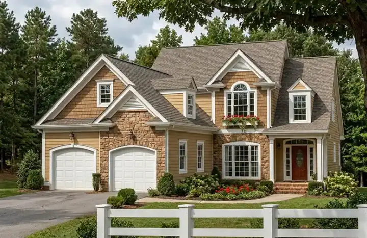 Traditional house plans 85-198 - front exterior, 2,056 sq ft, 4 bed, 3 bath house plans | Monster House Plans