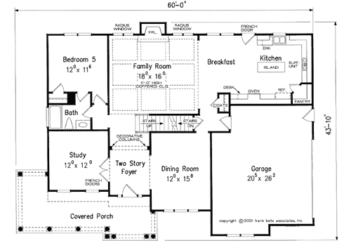 Main Floor Plan: 85-201