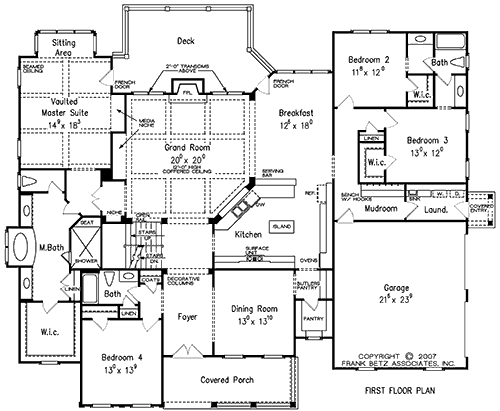 Main Floor Plan: 85-209
