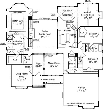 Main Floor Plan: 85-213