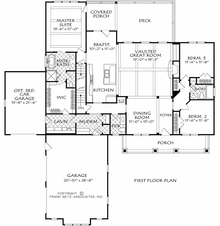 Main Floor Plan: 85-218