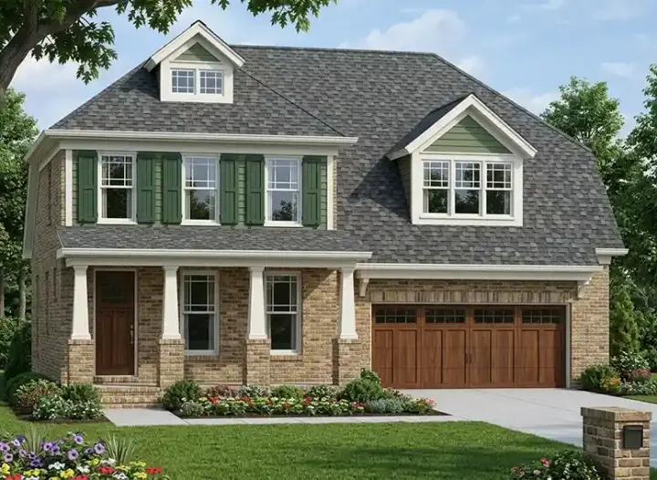 Craftsman house plans 85-225 - front exterior, 2,128 sq ft, 3 bed, 2 bath house plans | Monster House Plans