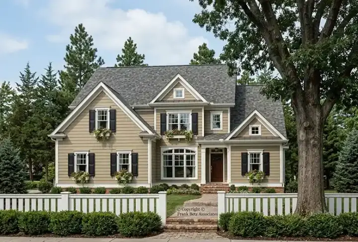 Traditional house plans 85-228 - front exterior, 2,305 sq ft, 4 bed, 3 bath house plans | Monster House Plans