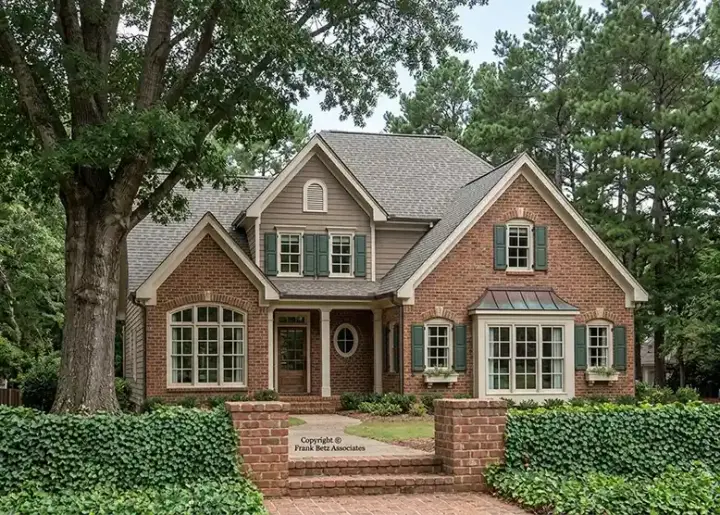 Traditional house plans 85-235 - front exterior, 1,922 sq ft, 3 bed, 2 bath house plans | Monster House Plans