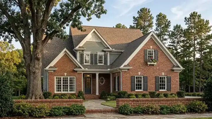 Traditional house plans 85-237 - front exterior, 1,922 sq ft, 3 bed, 2 bath house plans | Monster House Plans