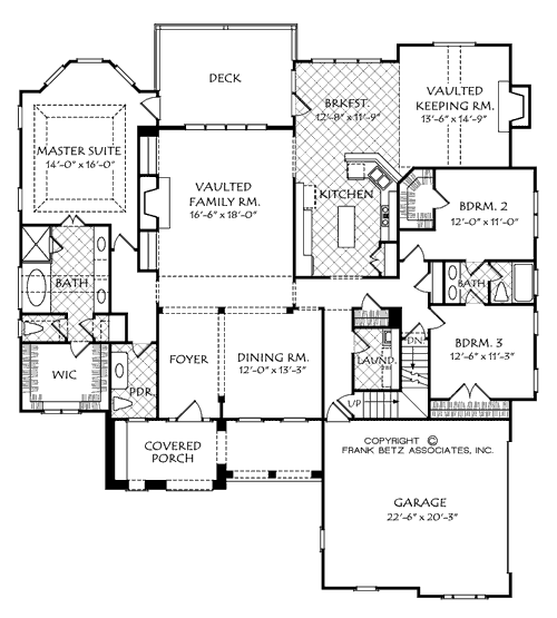Main Floor Plan: 85-241