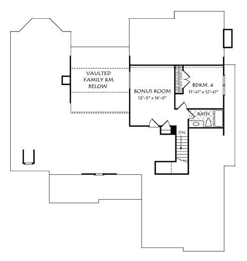 Upper/Second Floor Plan: 85-241