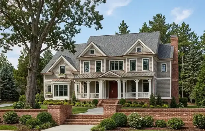 Southern house plans 85-255 - front exterior, 3,548 sq ft, 4 bed, 4 bath house plans | Monster House Plans