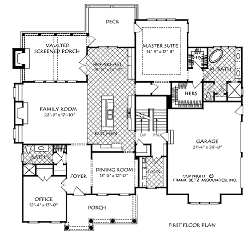 Main Floor Plan: 85-264