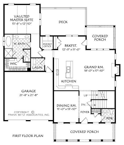 Main Floor Plan: 85-268