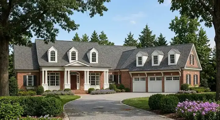 Southern house plans 85-269 - front exterior, 4,797 sq ft, 4 bed, 3 bath house plans | Monster House Plans