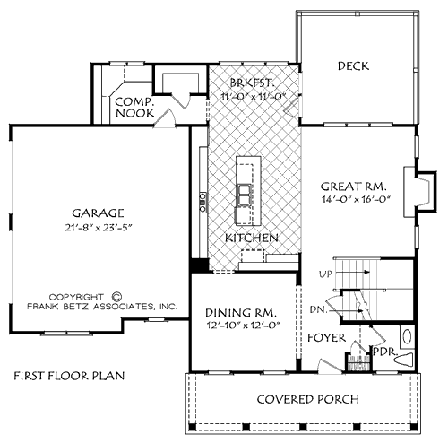 Main Floor Plan: 85-271